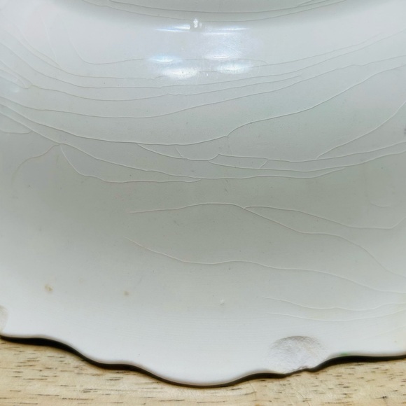 Antique bowl, ? Unmarked RS Prussia. Gold trim, large oak tree with leaves. - Picture 4 of 4